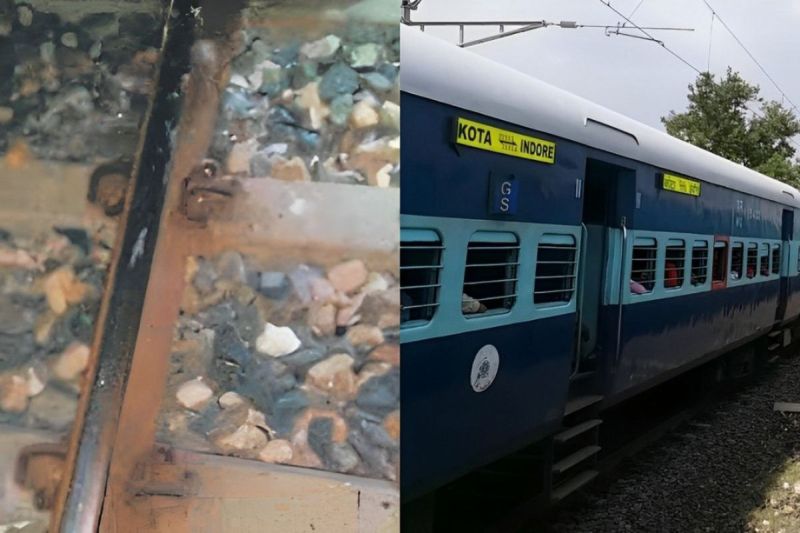 Conspiracy to derail train