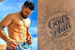 Rinku Singh Tattoo’s Story: रिंकू सिंह के दाएं हाथ पर लिखा है God’s Plan, टैटू
के पीछे की कहानी है बेहद रोचक - image