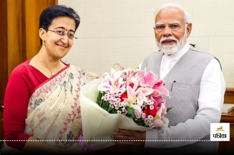 CM Atishi Met PM Modi