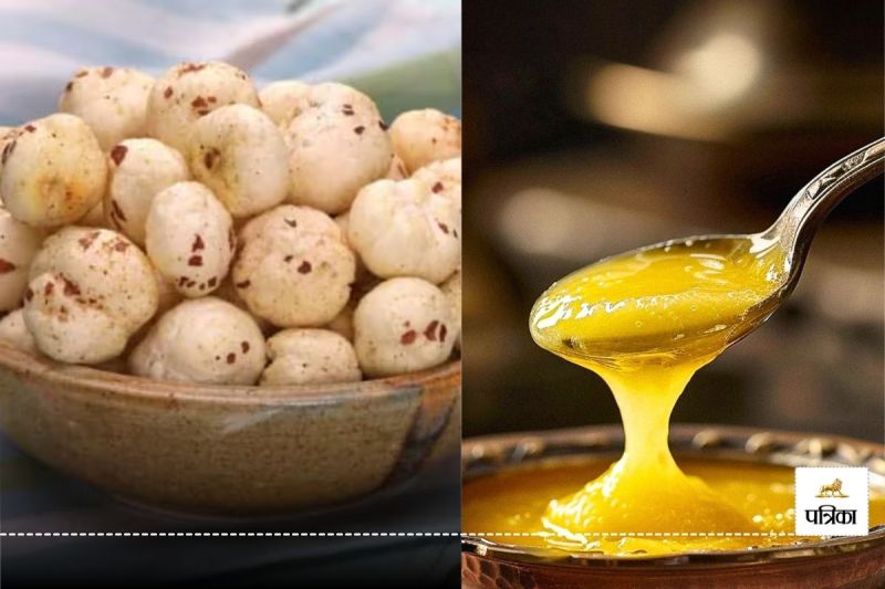 Desi Ghee ke Saath Makhana Khane ke Fayde