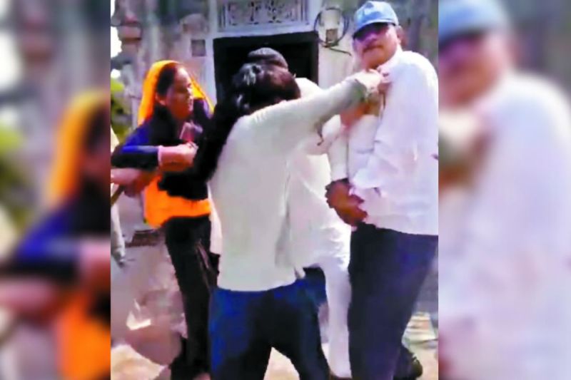 Dausa police team attack