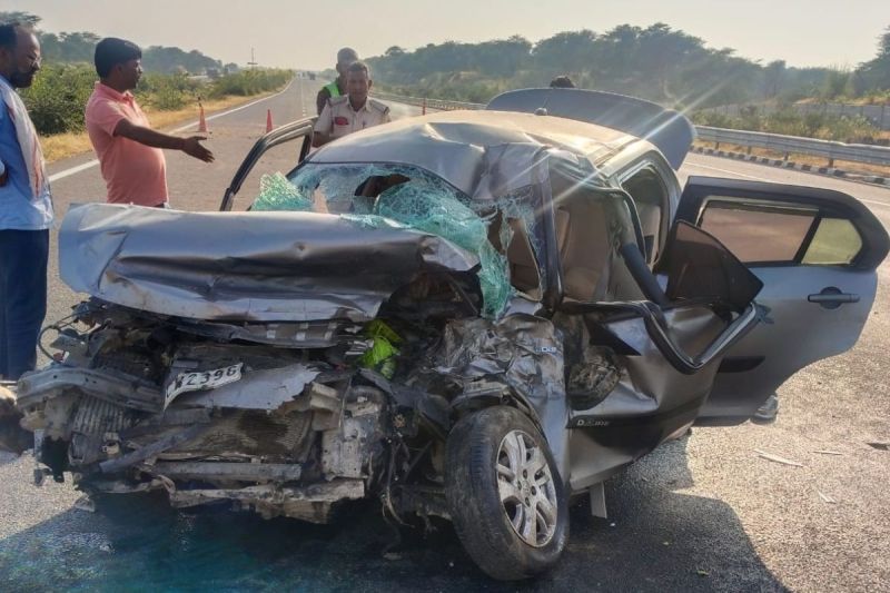 Delhi-Mumbai Expressway road accident