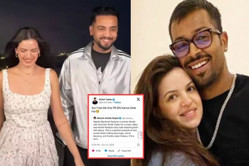 Elvish Yadav React Natasa Relationship