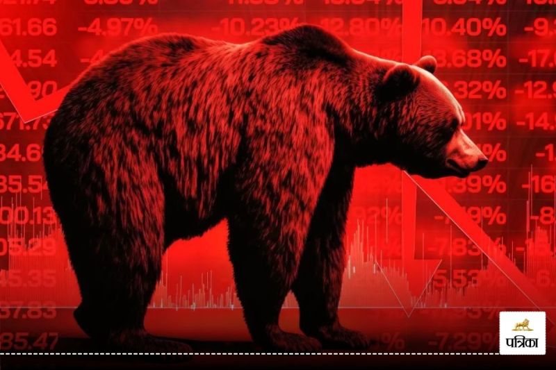 Fall in stock market