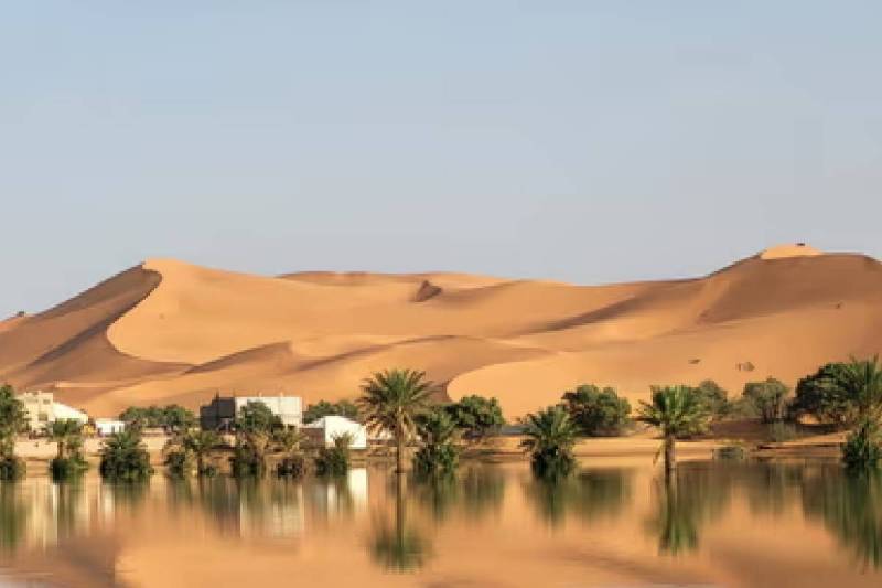 Floods in Sahara