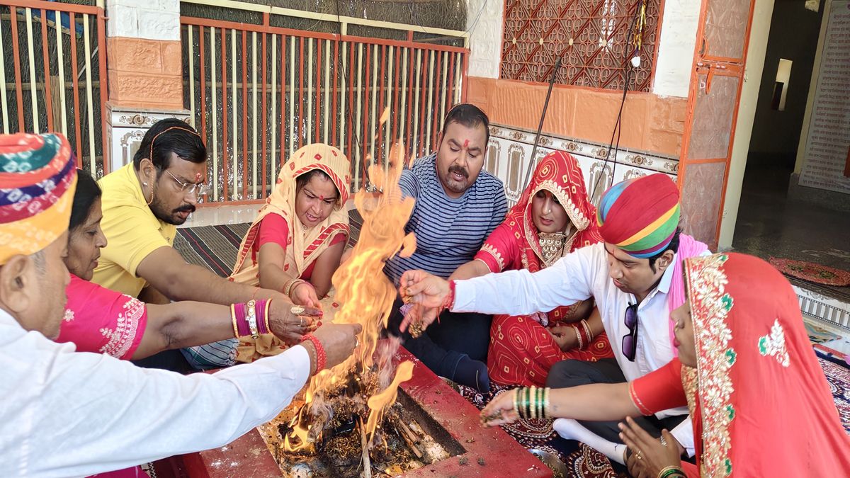 Watch Video: हिंगलाज मंदिर जीवणियाई मंदिर परिसर में धार्मिक आयोजन