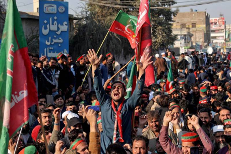 Imran khabn PTI Supporters.