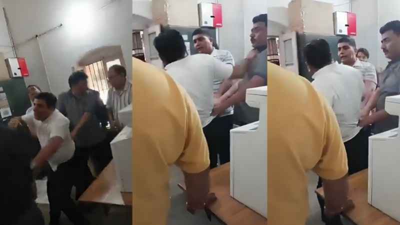 गिरफ्तारी के दौरान जिला मलेरिया अधिकारी की गिरफ्तारी की फोटो