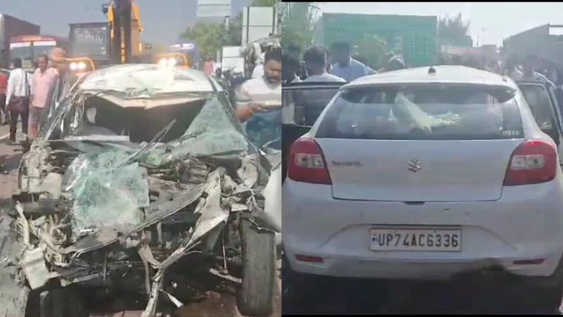 दुर्घटनाग्रस्त बलेनो कार