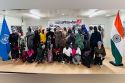 Indian troops hold pregnancy awareness session for women in South Sudan’s
disputed Abyei