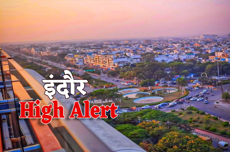 High Alert in Indore
