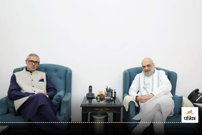 Jammu Kashmir CM Omar Abdullah Meets Home Minister Amit Shah