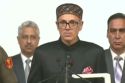 Omar Abdullah sworn in as first Chief Minister of Union Territory Jammu and
Kashmir