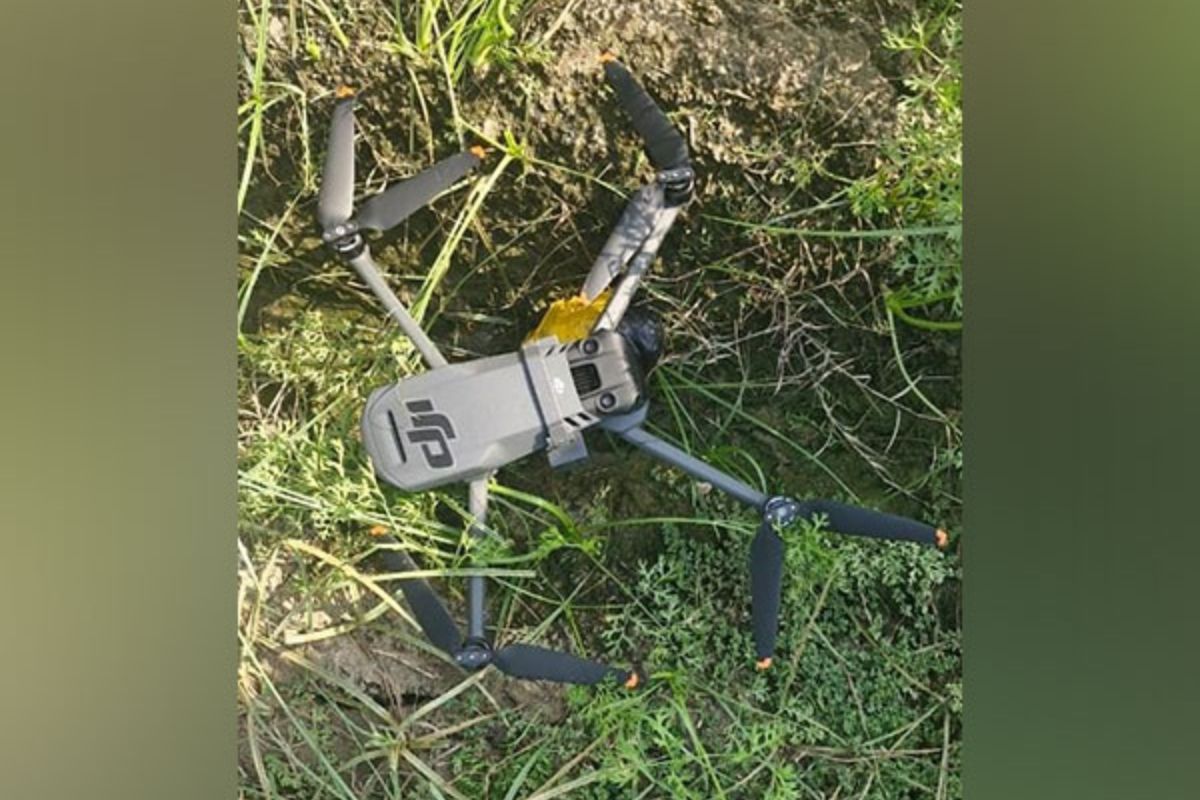 BSF shoots down drone carrying heroin, pistol in Punjab’s Ferozepore