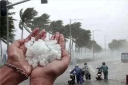 Rain In Rajasthan: यहां अंधड़, बारिश के साथ गिरे ओले, जानें आज कैसा रहेगा मौसम? - image