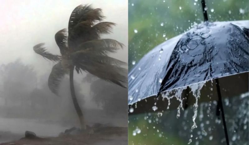 Rain alert has been issued in six districts today