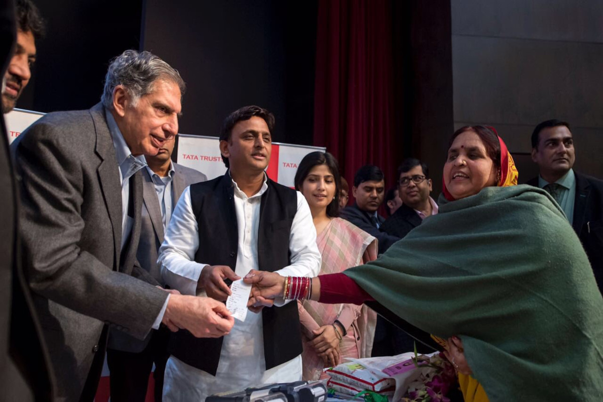 Ratan Tata In Lucknow