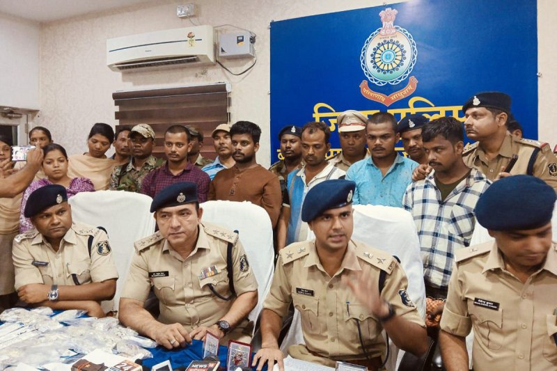 Robbery in Ramanujganj