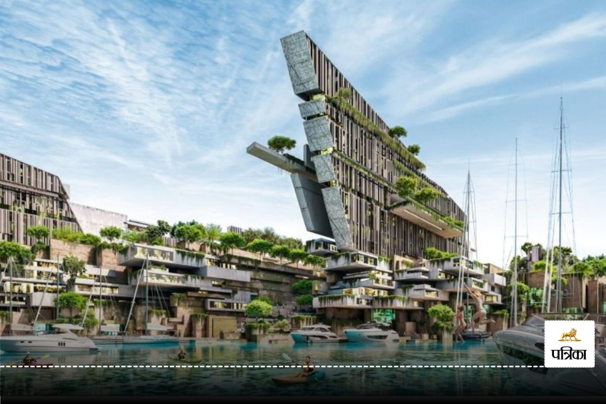 Saudi Arabia making neom city skyscraper its called ladder to heaven