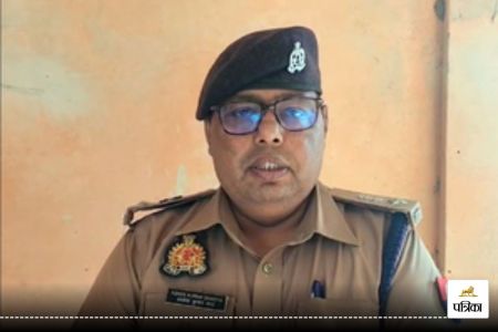 Statue broken inside temple in Greater Noida consecrated again in the presence of police
