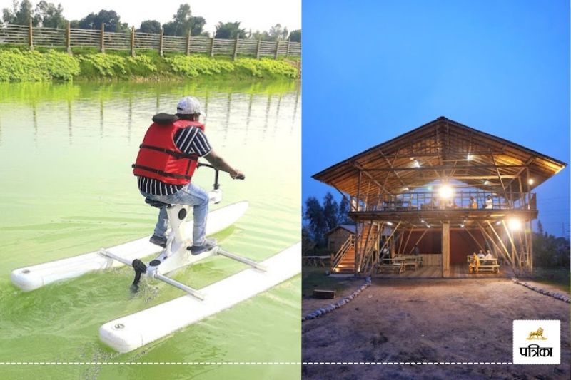 Barabanki becomes center of eco tourism tourists enjoying many activities in Pinak Adventure Park