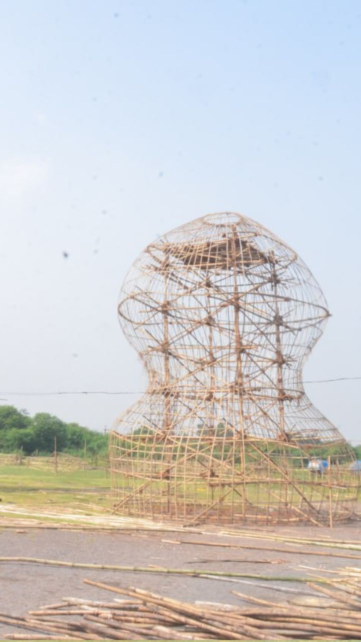 Dussehra 2024: WRS कॉलोनी में 101 फीट तो रावणभाठा में 60 फीट ऊंचे रावण के पुतले का दहन