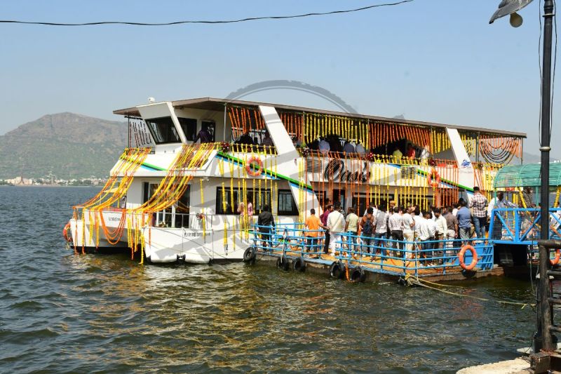 Double-Decker E-Cruise Started in Anasagar Lake
