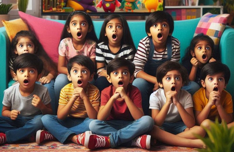 बच्चों को गुस्सैल बना रहे हिंसा वाले कॉन्टेंट