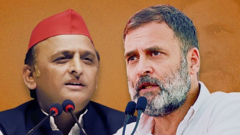 Akhilesh Yadav and Rahul Gandhi