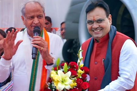 bhajan lal ashok gehlot