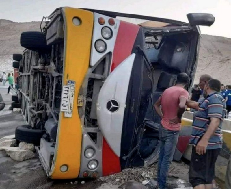 Bus crash in Egypt
