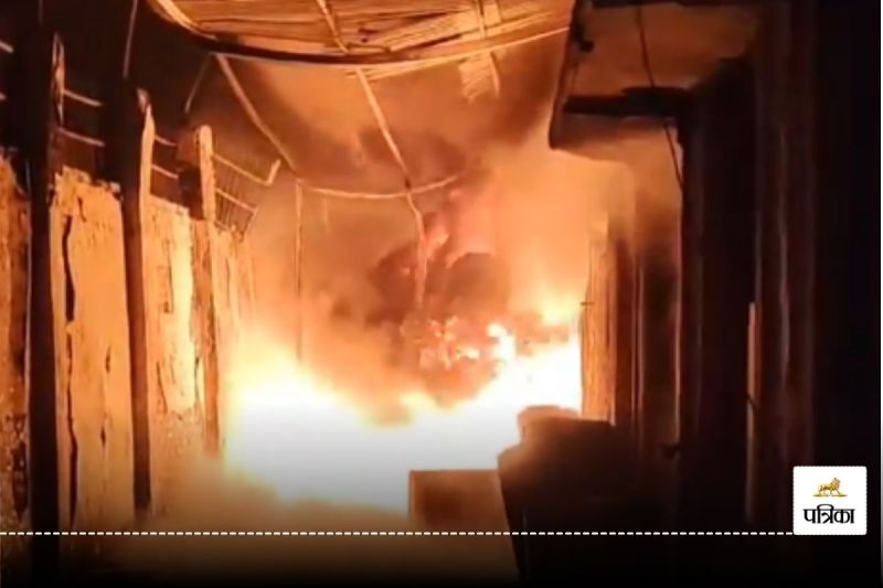 fire in muradnagar factory