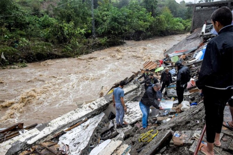 Flash flood in Iran