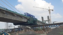 jabalpur flyover : छह घंटे का मेगा ब्लॉक, 5 मीटर आगे खिसकेगा केबल स्टे ब्रिज - image