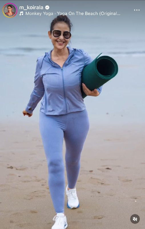 Manisha Koirala Yoga