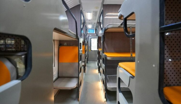 Vande Bharat Sleeper Interior 