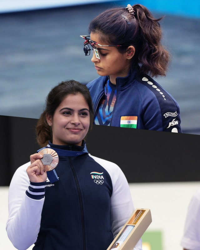 Manu Bhaker in raipur 