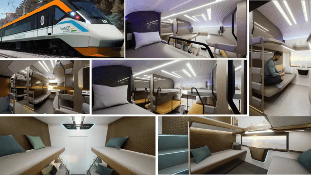 Vande Bharat Express Sleeper Coach Interior