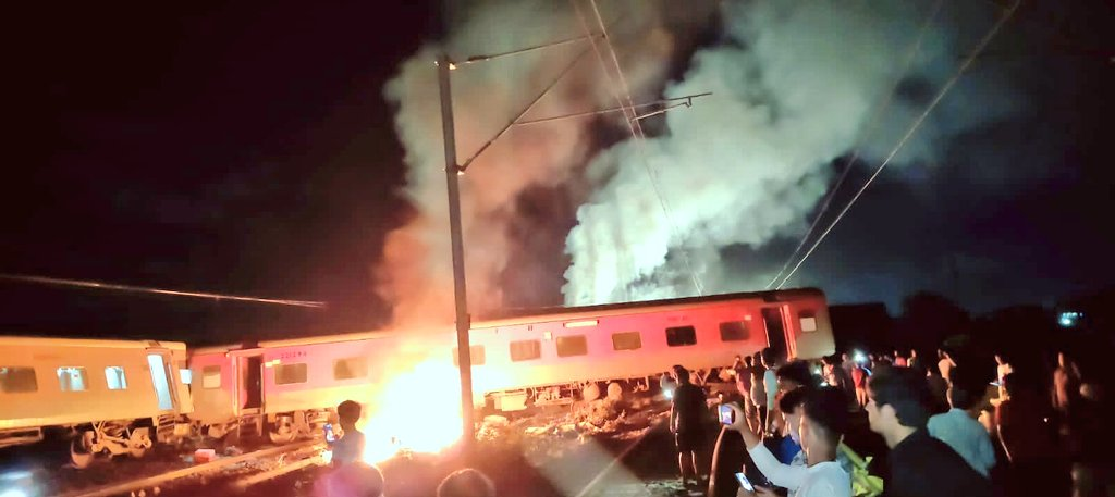 Mysore Darbhanga Express Accident update