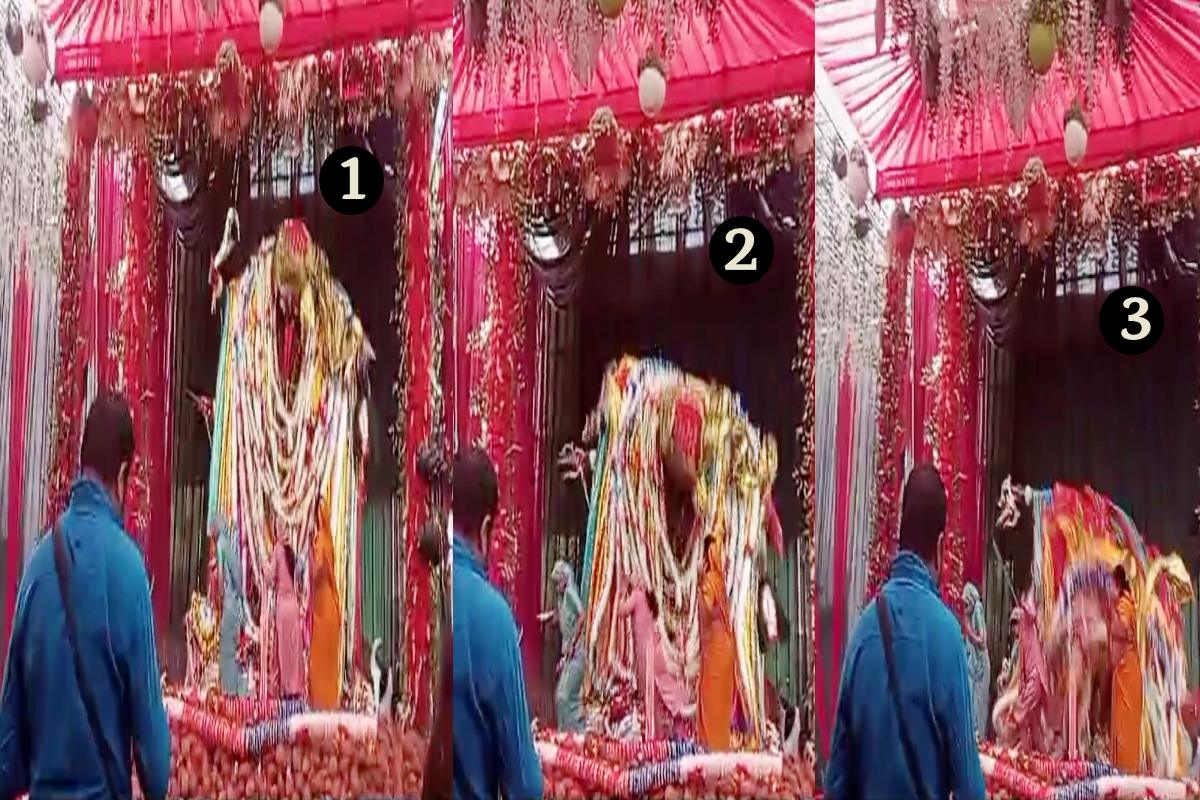 Maa Kali idol Falldown