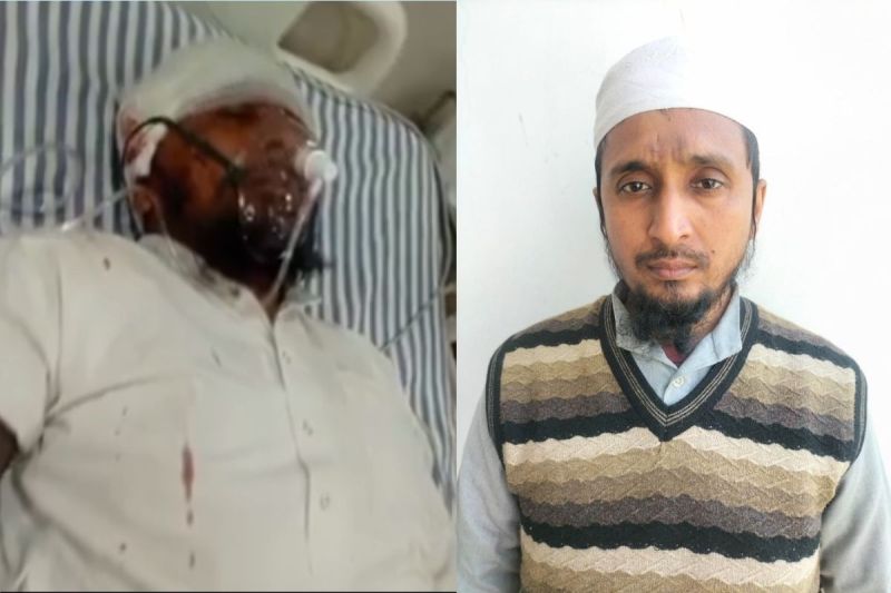 maulana shot by gun in meerut maszid