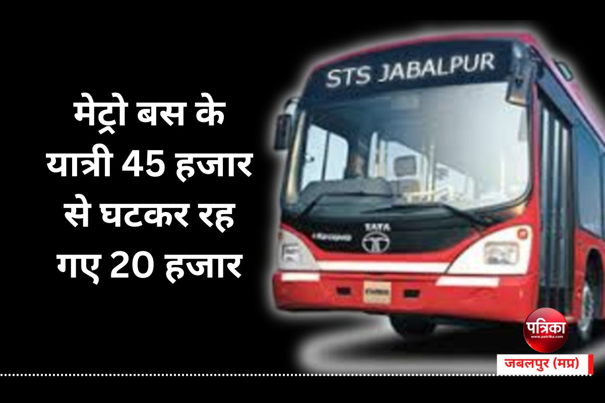 Metro bus : मेट्रो बस के यात्री 45 हजार से घटकर रह गए 20 हजार, ये बड़ी वजह आई
सामने