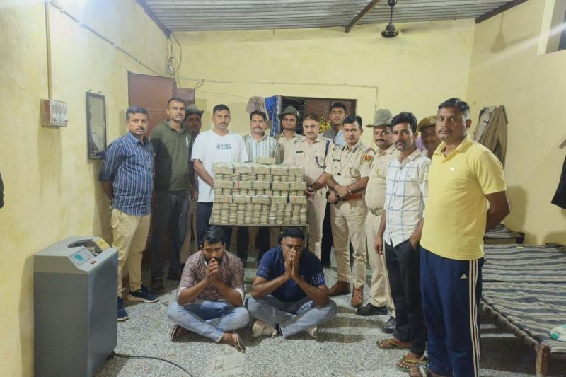 sirohi police seized hawala money