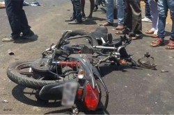 Rajasthan Road Accident: पाली में दर्दनाक सड़क हादसा, बाइक सवार दादा, दोहिते और
पोती की मौत - image