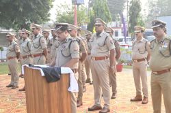 पुलिस स्मृति दिवस: एडीजी, आईजी, एसएसपी ने दी शहीद पुलिसकर्मियों को श्रद्धांजलि - image