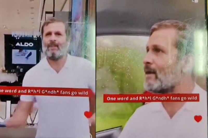 rahul gandhi video viral