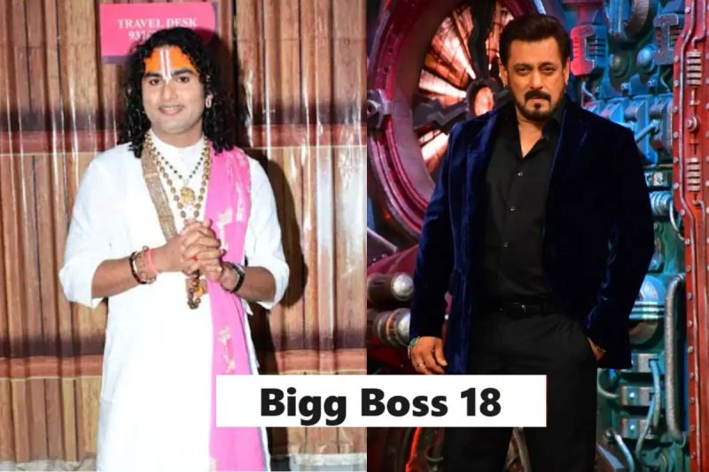 salman khan show Bigg Boss 18 in Aniruddhacharya Maharaj entry
