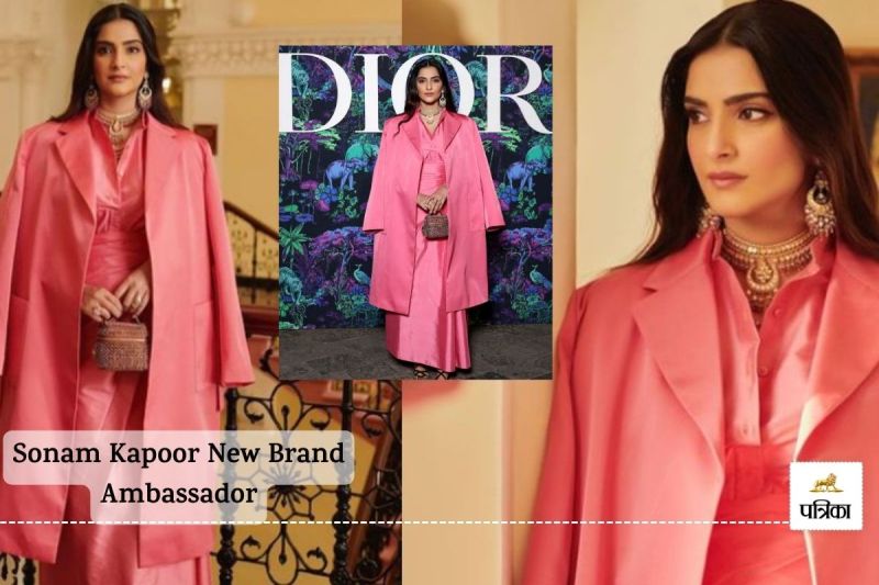 Sonam Kapoor: New ambassador Sonam Kapoor's spectacular entry became a new example of fashion, know the special features of her outfit.