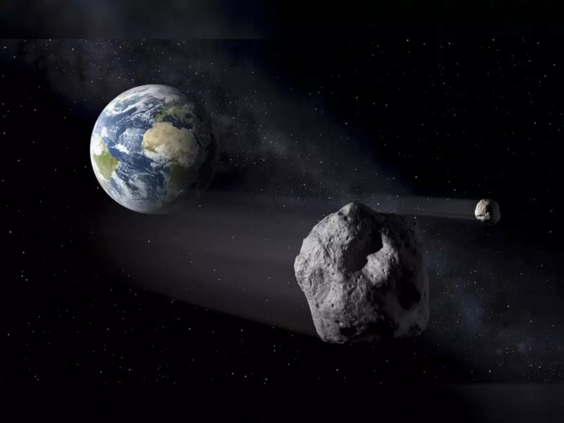 Two big asteroids near earth
