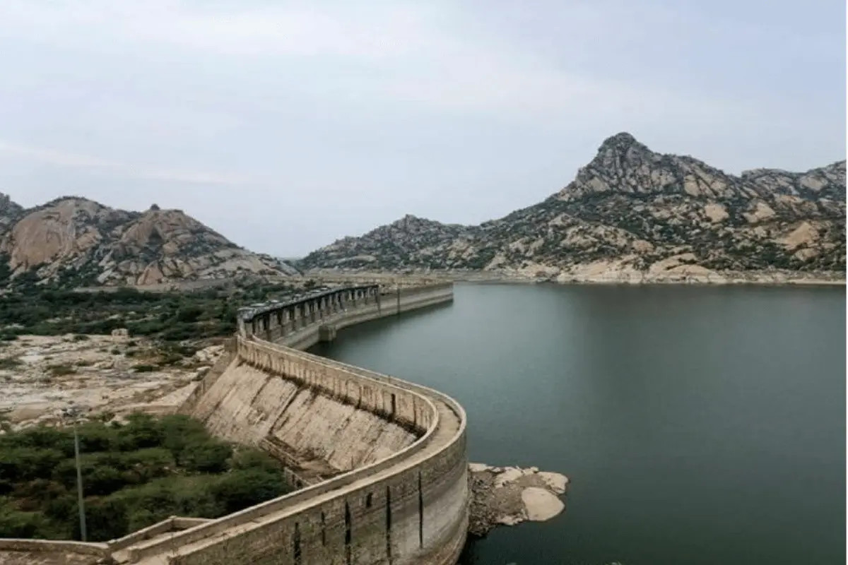 water in Jawai Dam